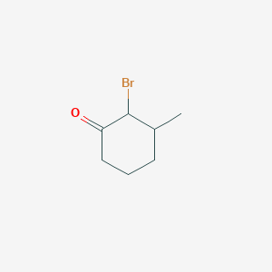 molecular formula C7H11BrO B8553006 2-Bromo-3-methylcyclohexanone 