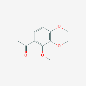 1-(5-Methoxy-2,3-dihydrobenzo[b][1,4]dioxin-6-yl)ethanone
