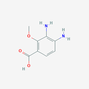 2-Methoxy-3,4-diaminobenzoic Acid