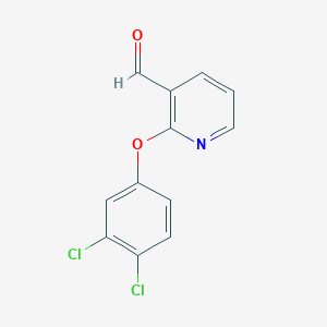 2-(3,4-Dichlorophenoxy)nicotinaldehyde