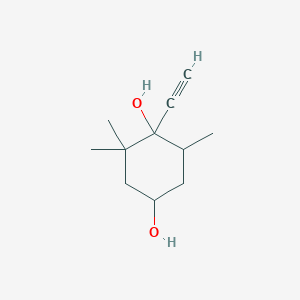 1-Ethynyl-2,2,6-trimethylcyclohexane-1,4-diol