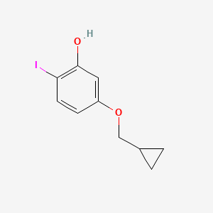5-(Cyclopropylmethoxy)-2-iodophenol
