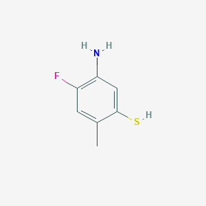 5-Amino-4-fluoro-2-methylbenzenethiol