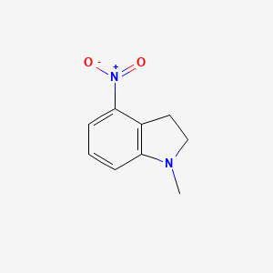 1-Methyl-4-nitro-2,3-dihydro-1H-indole