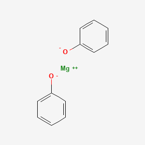 molecular formula C12H10MgO2 B8553578 Magnesium di(phenolate) CAS No. 7721-07-5