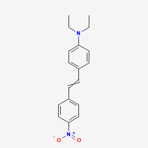 molecular formula C18H20N2O2 B8553738 4'-Diethylamino-4-nitrostilbene 
