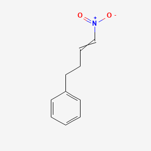 molecular formula C10H11NO2 B8553929 (4-Nitrobut-3-EN-1-YL)benzene CAS No. 169775-70-6