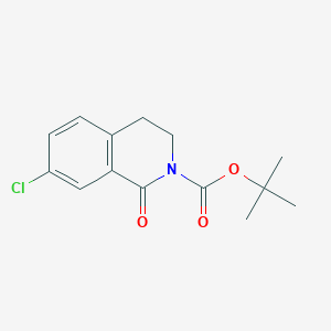 tert-Butyl 7-chloro-1-oxo-3,4-dihydroisoquinoline-2(1H)-carboxylate