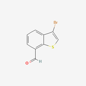 3-Bromo-7-benzothiophene-carbaldehyde