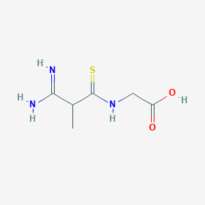 N-(2-Amidinothiopropionyl)glycine