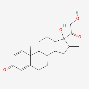molecular formula C22H28O4 B8554323 vamorolone 