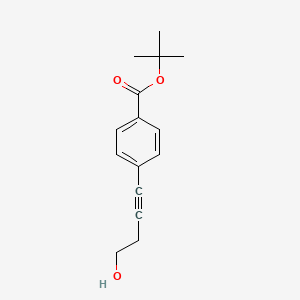 tert-Butyl 4-(4-hydroxybut-1-yn-1-yl)benzoate
