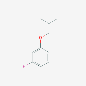 molecular formula C10H13FO B8554846 1-Fluoro-3-isobutoxybenzene 