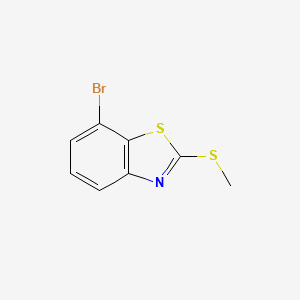 7-Bromo-2-methylsulfanyl-1,3-benzothiazole