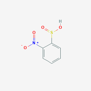 molecular formula C6H5NO4S B8555065 2-Nitrobenzenesulfinic acid 