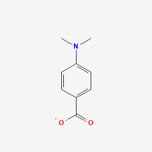 molecular formula C9H10NO2- B8555087 4-(Dimethylamino)benzoate 