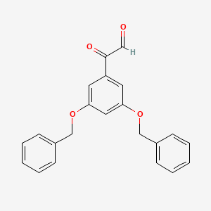 molecular formula C22H18O4 B8555119 3,5-Dibenzyloxyphenyl glyoxal CAS No. 50841-49-1