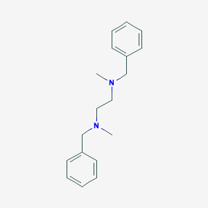 molecular formula C18H24N2 B085554 N,N'-Dibenzyl-N,N'-dimethylethylenediamine CAS No. 102-18-1