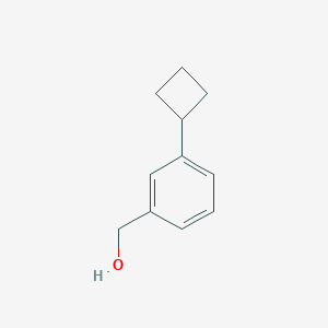 molecular formula C11H14O B8555425 3-Cyclobutylbenzyl alcohol 
