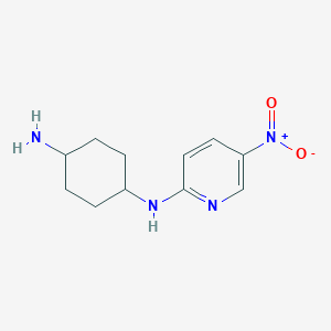 N-(5-nitro-2-pyridyl)-trans-1,4-cyclohexanediamine