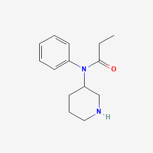 N-phenyl-N-piperidin-3-yl-propionamide