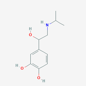molecular formula C11H17NO3 B085558 Isoproterenol CAS No. 149-53-1