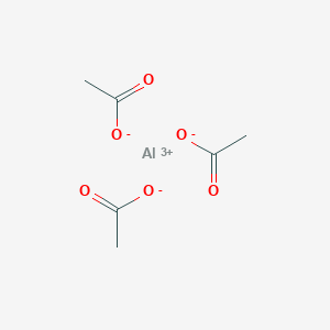 molecular formula C2H4AlO2 B085560 Aluminum acetate CAS No. 139-12-8