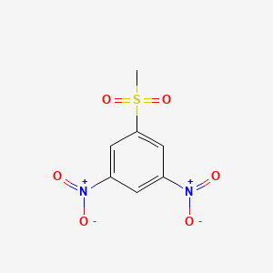 molecular formula C7H6N2O6S B8556170 Methyl-(3,5-dinitrophenyl)-sulfon 
