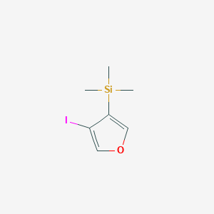 (4-Iodofuran-3-yl)trimethylsilane
