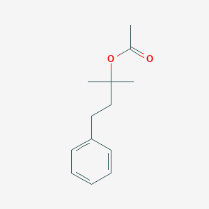 molecular formula C13H18O2 B085564 1,1-Dimethyl-3-phenylpropyl acetate CAS No. 103-07-1