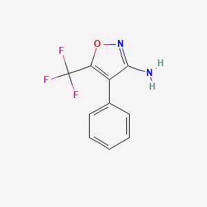 5-Trifluoromethyl-4-phenyl-3-aminoisoxazole