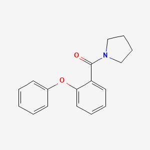 N-(2-phenoxybenzoyl)pyrrolidine