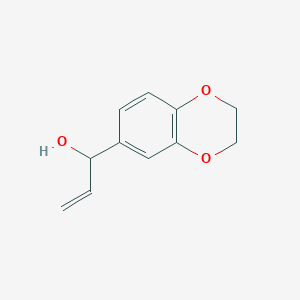 2,3-Dihydro-6-(1-hydroxyallyl)benzo[1,4]dioxine