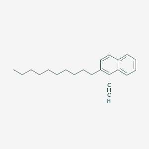 2-Decyl-1-ethynylnaphthalene
