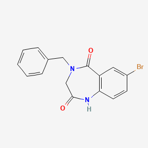 4-benzyl-7-bromo-3,4-dihydro-1H-benzo[e][1,4]diazepine-2,5-dione