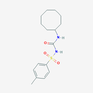 molecular formula C16H24N2O3S B085565 Glyoctamide CAS No. 1038-59-1