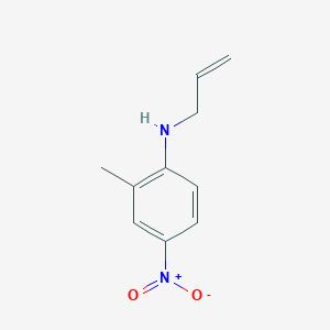 molecular formula C10H12N2O2 B8556762 N-allyl-2-methyl-4-nitroaniline 