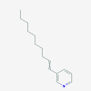 molecular formula C15H23N B8556776 3-(Dec-1-EN-1-YL)pyridine CAS No. 101962-18-9
