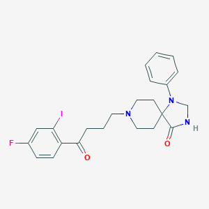 molecular formula C23H25FIN3O2 B008557 2'-Iodospiperone CAS No. 103445-60-9