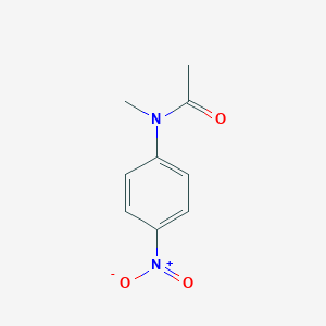 molecular formula C9H10N2O3 B085575 N-甲基-N-(4-硝基苯基)乙酰胺 CAS No. 121-95-9