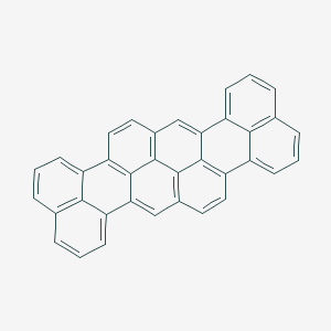 molecular formula C36H18 B085577 Dibenzo[lm,yz]pyranthrene CAS No. 191-06-0