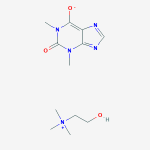 molecular formula C12H21N5O3 B085587 Oxtriphylline CAS No. 146-71-4