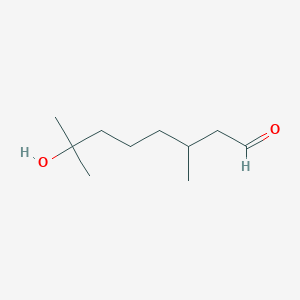 molecular formula C10H20O2 B085589 Hydroxycitronellal CAS No. 107-75-5