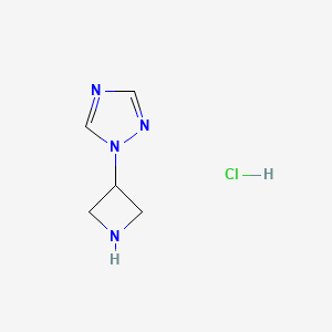 3-(1-1,2,4-Triazolyl)azetidine hydrochloride