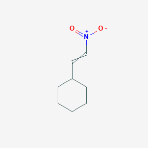 molecular formula C8H13NO2 B8559547 (2-nitroethenyl)cyclohexane 