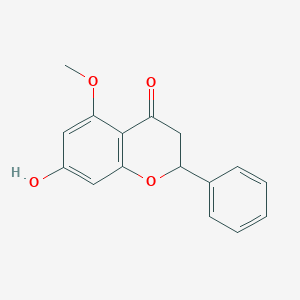 molecular formula C16H14O4 B085596 Alpinetin CAS No. 1090-65-9