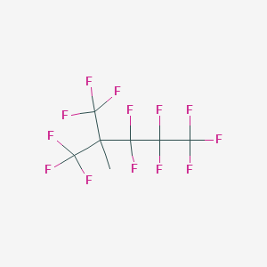 molecular formula C7H3F13 B8559792 Pentane, 1,1,1,2,2,3,3,5,5,5-decafluoro-4-methyl-4-(trifluoromethyl)- CAS No. 100645-99-6