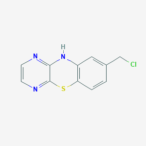 8-Chloromethyl-10H-pyrazino[2,3-b][1,4]benzothiazine