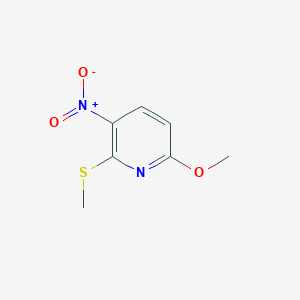 6-Methoxy-2-(methylthio)-3-nitropyridine