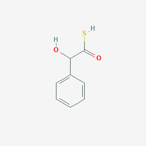molecular formula C8H8O2S B8559844 Thiomandelic acid 